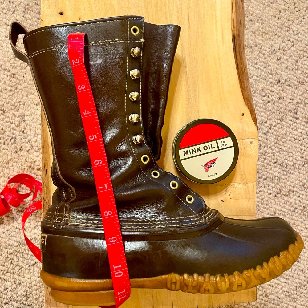 CLASSIC! LL Bean 12” Maine Hunting Shoe
